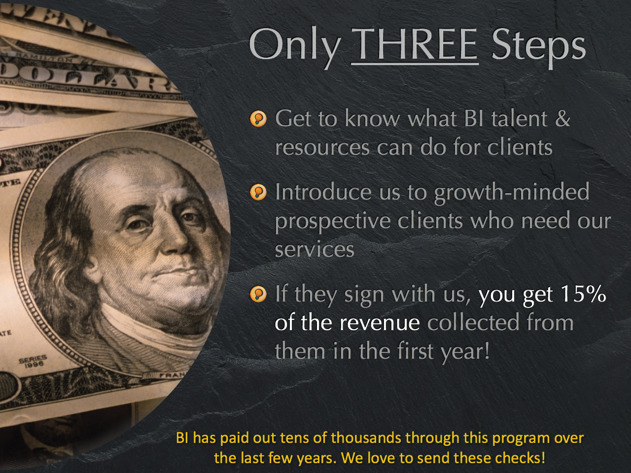 Only 3 steps to make a new revenue stream