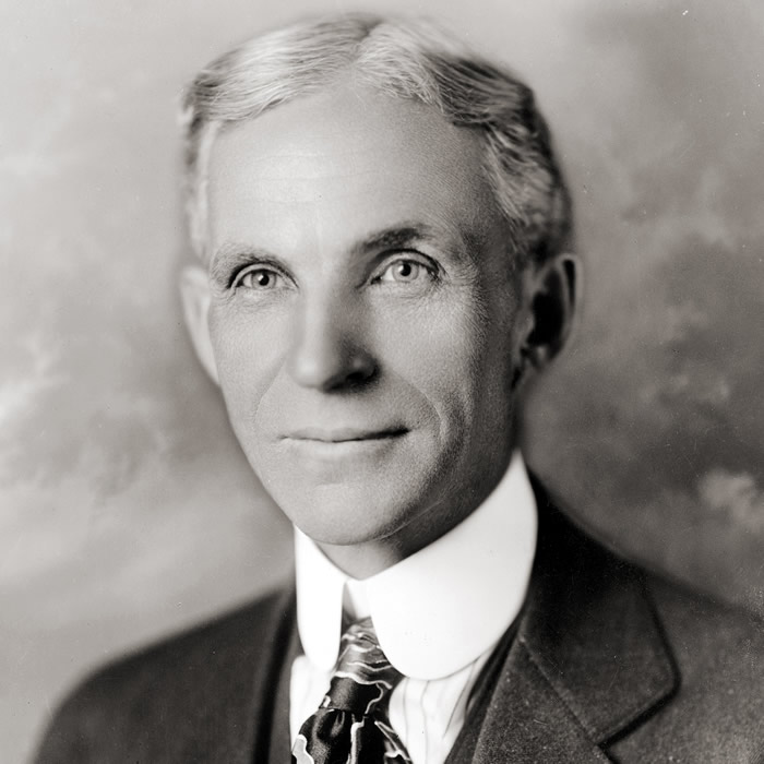 headshot of Henry Ford