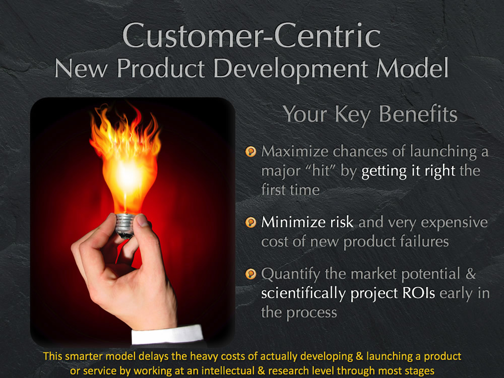 Customer-centric philosophy means building a product they will want to buy