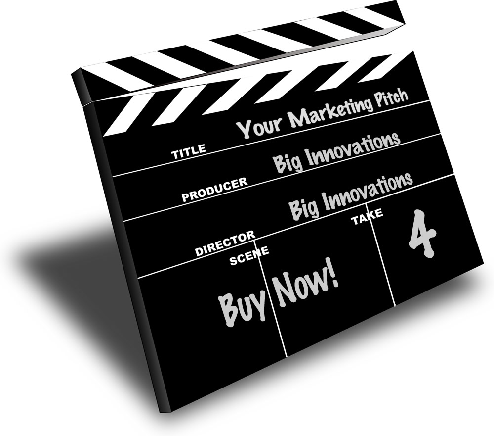 Big Innovations can script, produce and direct an impressive multimedia marketing presentation to help you sell more products or services