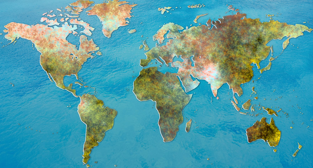 Map of all of the markets for financial publishing investor newsletter products and services